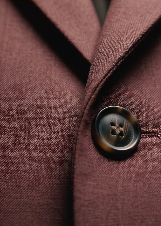 Macro de tela Bordeaux en 100% cashmere